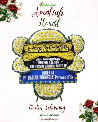 Papan Bunga Duka di Malendeng
